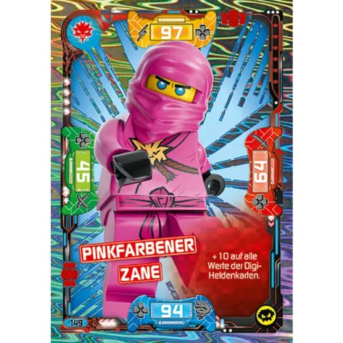 NINJAGO Trading Card Game (German) Series 5 - # 149 Pinkfarbener Zane