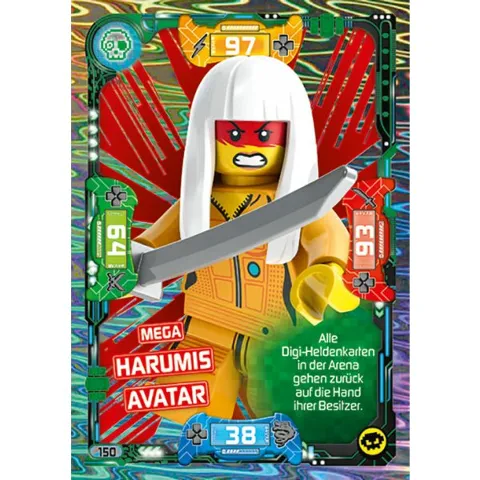 NINJAGO Trading Card Game (German) Series 5 - # 150 Mega Harumis Avatar