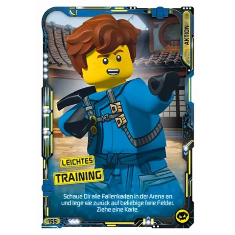 NINJAGO Trading Card Game (German) Series 5 - # 155 Leichtes Training