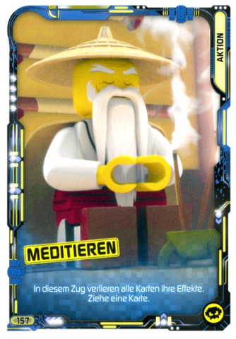 NINJAGO Trading Card Game (German) Series 5 - # 157 Meditieren