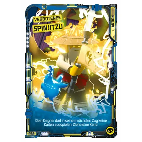 NINJAGO Trading Card Game (German) Series 5 - # 158 Verotenes Spinjitzu
