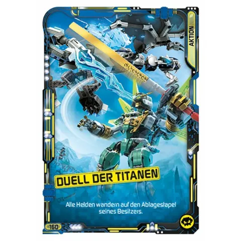 NINJAGO Trading Card Game (German) Series 5 - # 160 Duell der Titanen