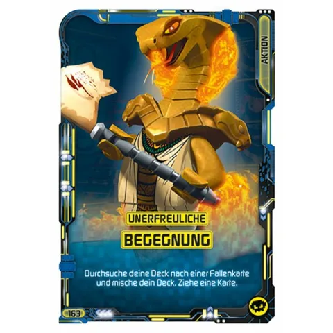 NINJAGO Trading Card Game (German) Series 5 - # 163 Unerfreuliche Begegnung