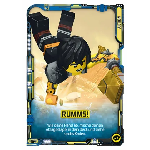NINJAGO Trading Card Game (German) Series 5 - # 164 Rumms!