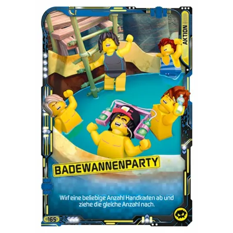 NINJAGO Trading Card Game (German) Series 5 - # 165 Badewannenparty