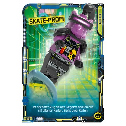 NINJAGO Trading Card Game (German) Series 5 - # 172 Skate-Profi
