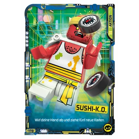 NINJAGO Trading Card Game (German) Series 5 - # 178 Sushi-K.O.
