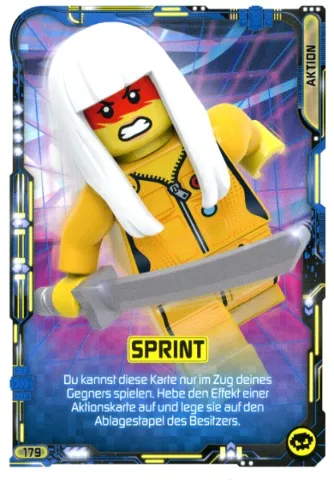 NINJAGO Trading Card Game (German) Series 5 - # 179 Sprint