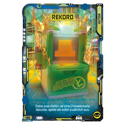 NINJAGO Trading Card Game (German) Series 5 - # 186 Rekord