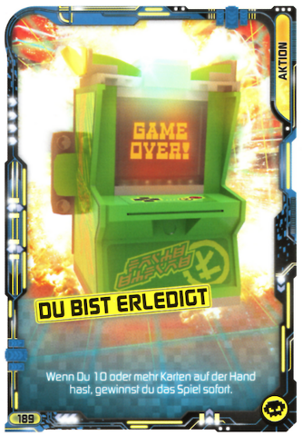 NINJAGO Trading Card Game (German) Series 5 - # 189 Du Bist Erledigt