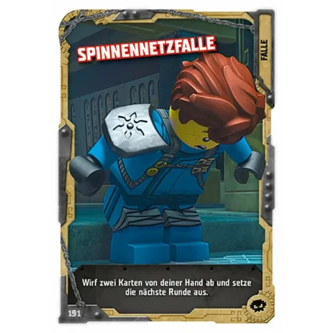 NINJAGO Trading Card Game (German) Series 5 - # 191 Spinnennetzfalle