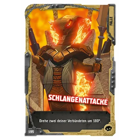 NINJAGO Trading Card Game (German) Series 5 - # 195 Schlangenattacke