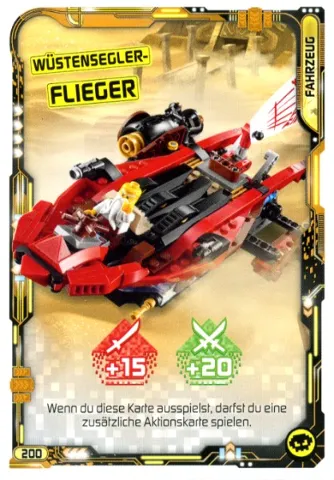NINJAGO Trading Card Game (German) Series 5 - # 200 Wüstensegler-Flieger