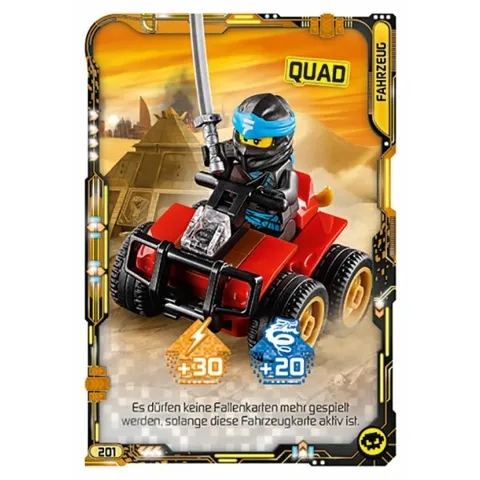 NINJAGO Trading Card Game (German) Series 5 - # 201 Quad
