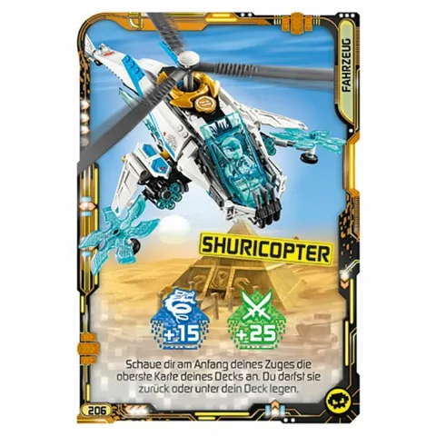 NINJAGO Trading Card Game (German) Series 5 - # 206 ShuriCopter