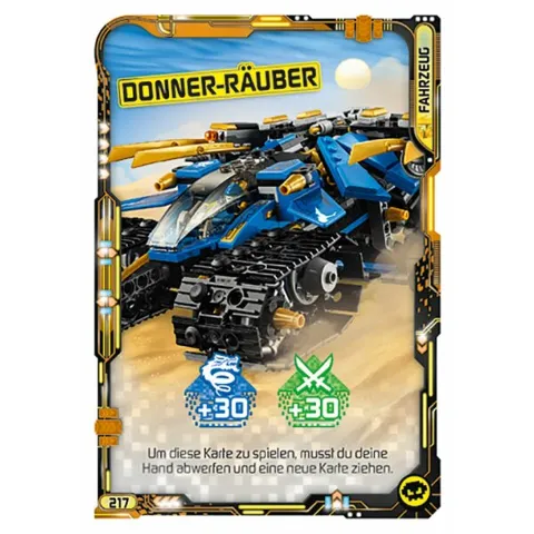 NINJAGO Trading Card Game (German) Series 5 - # 217 Donner-Räuber