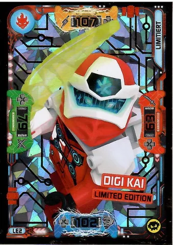 NINJAGO Trading Card Game (German) Series 5 - # LE2 Digi Kai Limited Edition