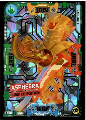 NINJAGO Trading Card Game (German) Series 5 - # LE11 Aspheera Limited Edition