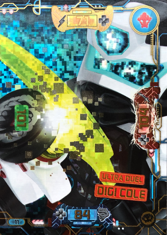 NINJAGO Trading Card Game (English) Series 5 - # 11 Ultra Duel Digi Cole
