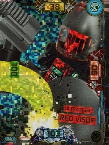 NINJAGO Trading Card Game (English) Series 5 - # 23 Ultra Duel Red Visor