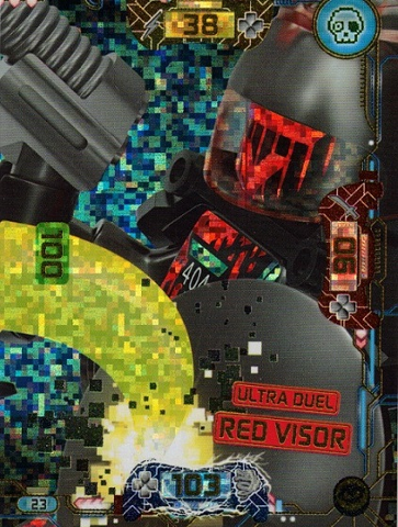 NINJAGO Trading Card Game (English) Series 5 - # 23 Ultra Duel Red Visor