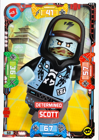 NINJAGO Trading Card Game (English) Series 5 - # 68 Determined Scott