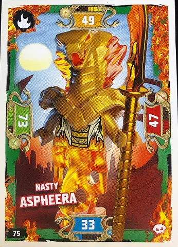 NINJAGO Trading Card Game (English) Series 5 - # 75 Nasty Aspheera