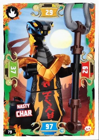 NINJAGO Trading Card Game (English) Series 5 - # 79 Nasty Char