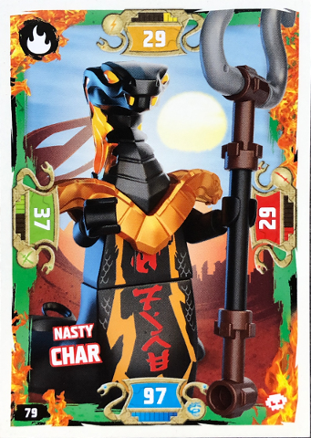 NINJAGO Trading Card Game (English) Series 5 - # 79 Nasty Char