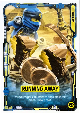 NINJAGO Trading Card Game (English) Series 5 - # 167 Running Away