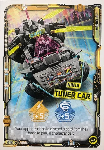 NINJAGO Trading Card Game (English) Series 5 - # 212 Ninja Tuner Car
