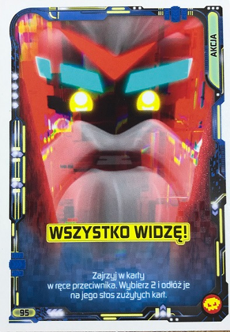 NINJAGO Trading Card Game (Polish) Series 5 - # 95 Wszystko widzę!