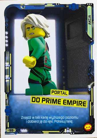 NINJAGO Trading Card Game (Polish) Series 5 - # 98 Portal do prime empire