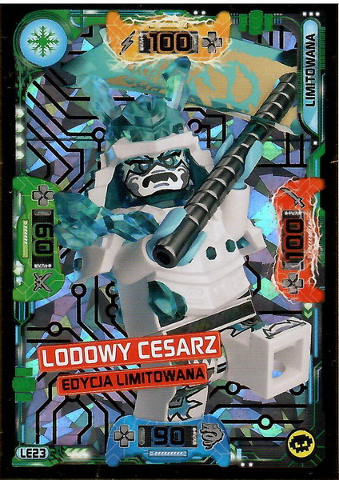 NINJAGO Trading Card Game (Polish) Series 5 - # LE23 Lodowy Cesarz Edycja Limitowana