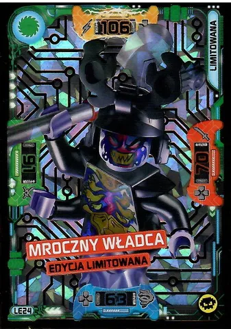 NINJAGO Trading Card Game (Polish) Series 5 - # LE24 Mroczny Władca Edycja Limitowana