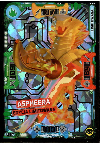 NINJAGO Trading Card Game (Polish) Series 5 - # LE27 Aspheera Edycja Limitowana