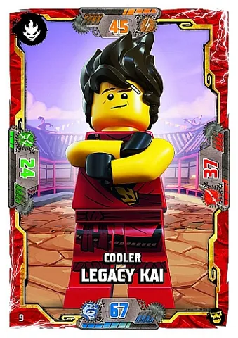 NINJAGO Trading Card Game (German) Series 6 (Next Level) - # 9 Cooler Legacy Kai