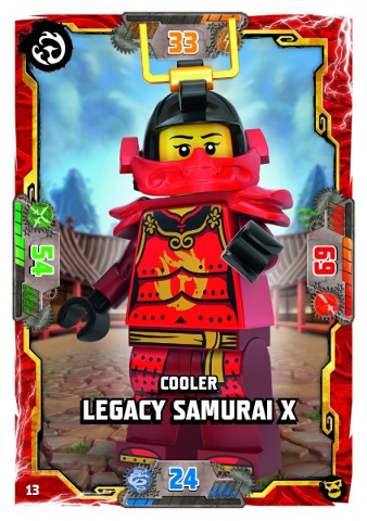 NINJAGO Trading Card Game (German) Series 6 (Next Level) - # 13 Cooler Legacy Samurai X