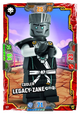 NINJAGO Trading Card Game (German) Series 6 (Next Level) - # 17 Cooler Legacy Zane