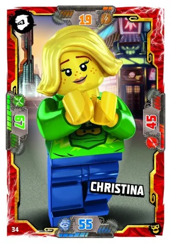 NINJAGO Trading Card Game (German) Series 6 (Next Level) - # 34 Christina