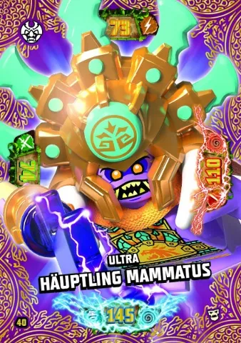 NINJAGO Trading Card Game (German) Series 6 (Next Level) - # 40 Ultra Häuptling Mammatus