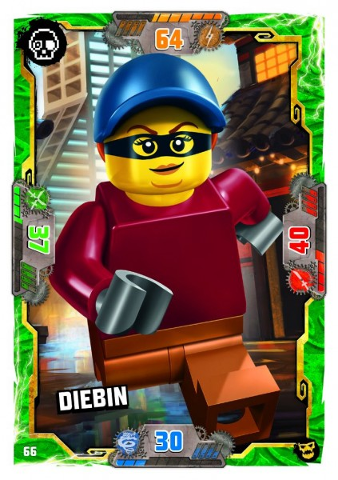 NINJAGO Trading Card Game (German) Series 6 (Next Level) - # 66 Diebin