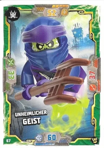 NINJAGO Trading Card Game (German) Series 6 (Next Level) - # 67 Unheimlicher Geist