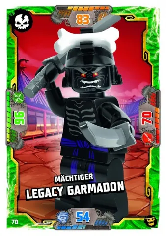NINJAGO Trading Card Game (German) Series 6 (Next Level) - # 70 Mächtiger Legacy Garmadon