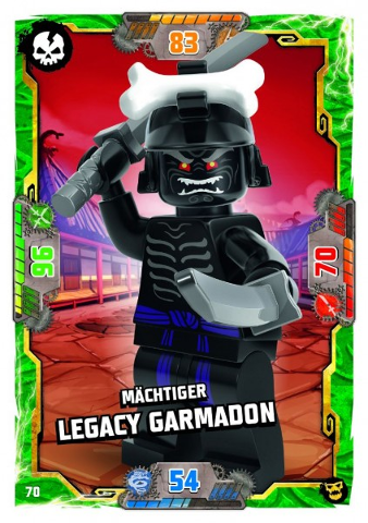 NINJAGO Trading Card Game (German) Series 6 (Next Level) - # 70 Mächtiger Legacy Garmadon