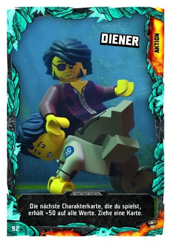 NINJAGO Trading Card Game (German) Series 6 (Next Level) - # 92 Diener