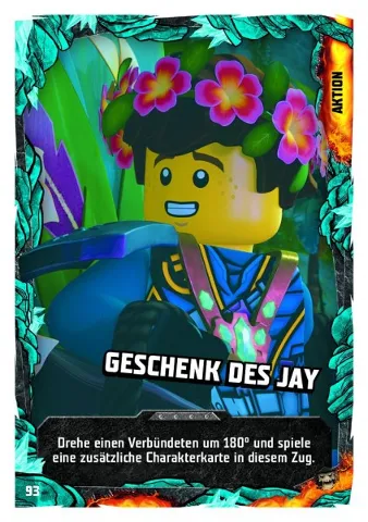 NINJAGO Trading Card Game (German) Series 6 (Next Level) - # 93 Geschenk des Jay
