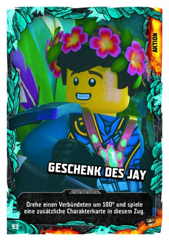 NINJAGO Trading Card Game (German) Series 6 (Next Level) - # 93 Geschenk des Jay