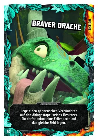 NINJAGO Trading Card Game (German) Series 6 (Next Level) - # 97 Braver Drache