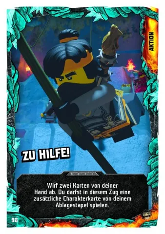 NINJAGO Trading Card Game (German) Series 6 (Next Level) - # 98 Zu Hilfe!